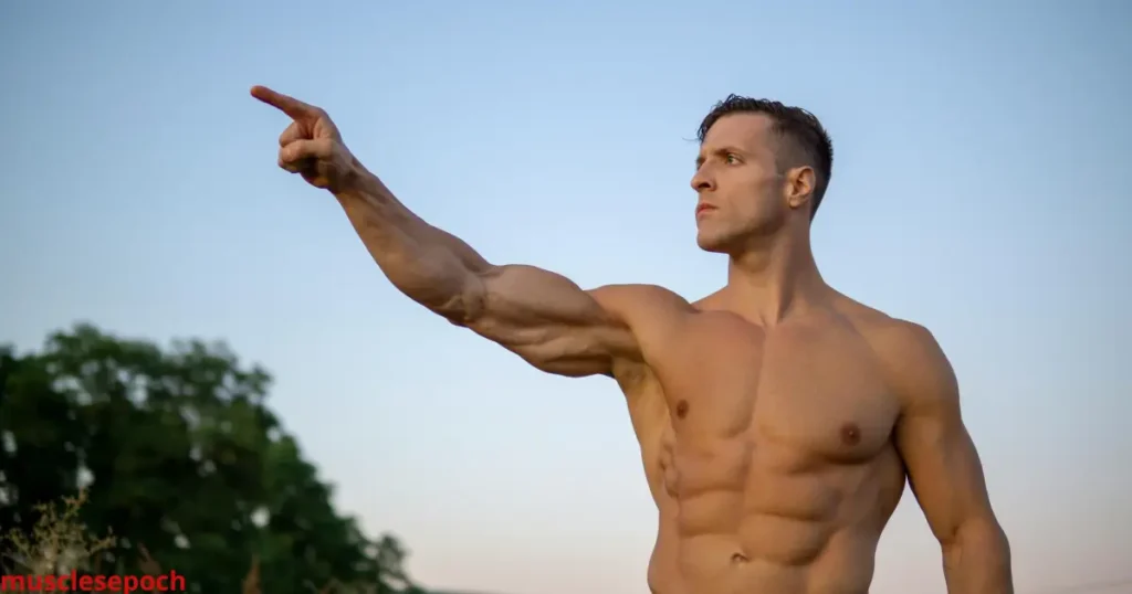Man performing dumbbell rows with focus and intensity, symbolizing muscle growth and training efficiency.