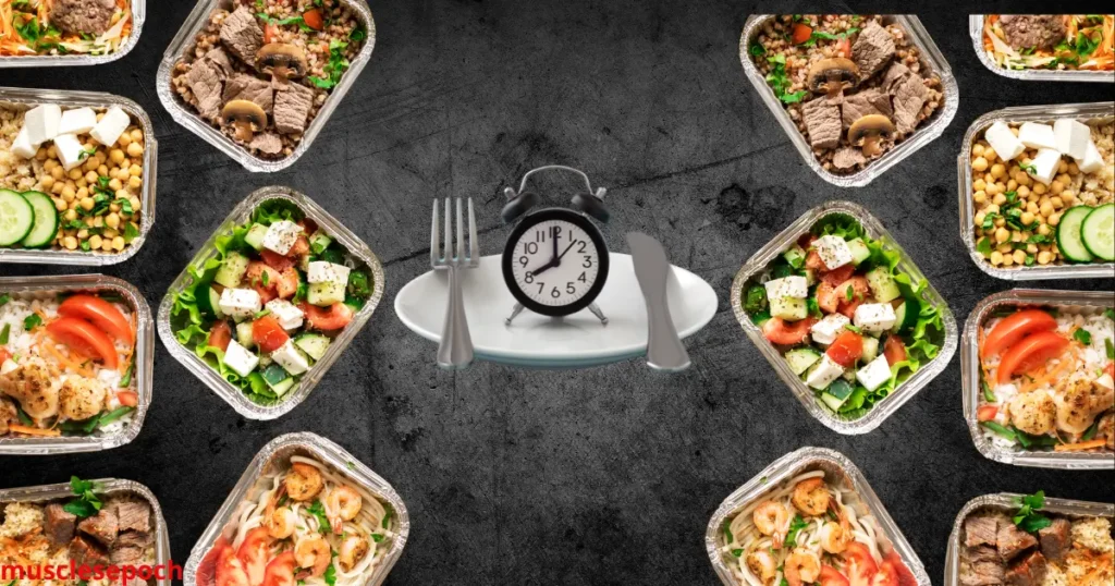 Infographic showing how to structure a balanced 1500 calorie meal plan with proteins, healthy fats, complex carbs, and vegetables